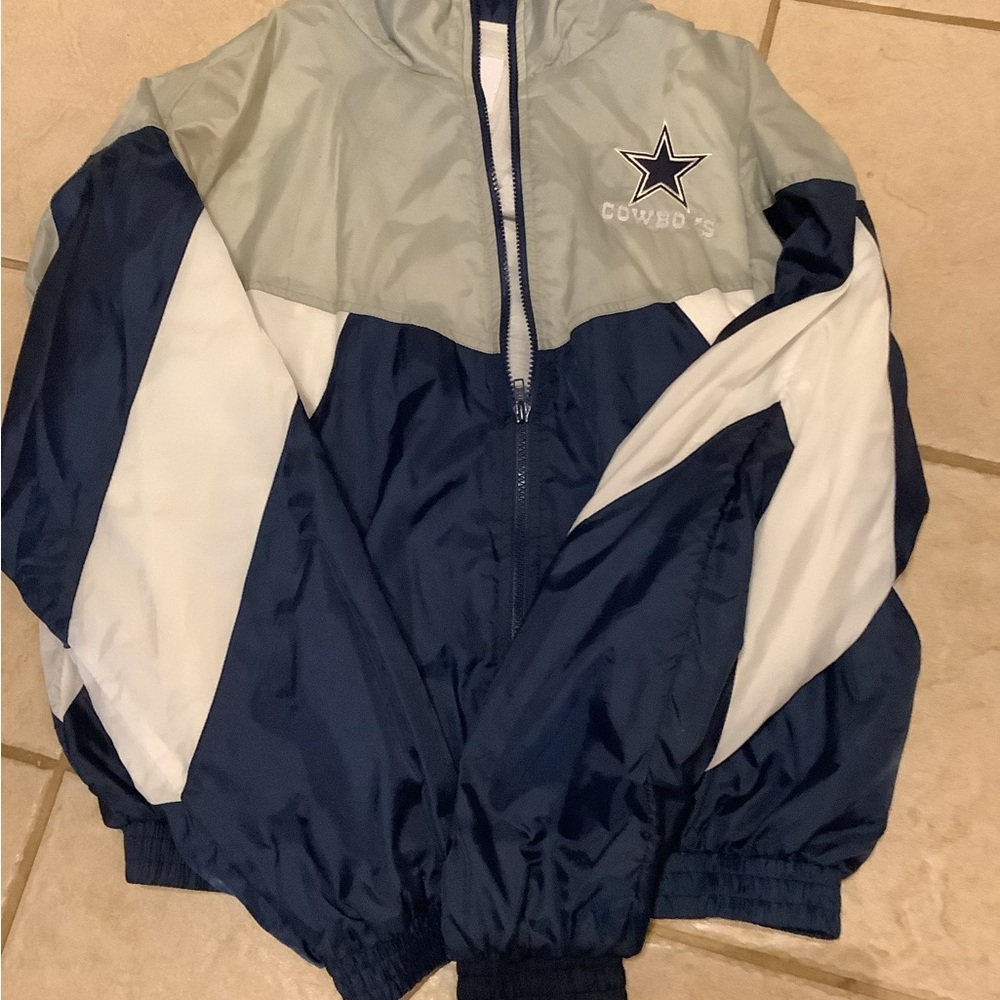 Dallas Cowboys wind suit, pants and jacket.